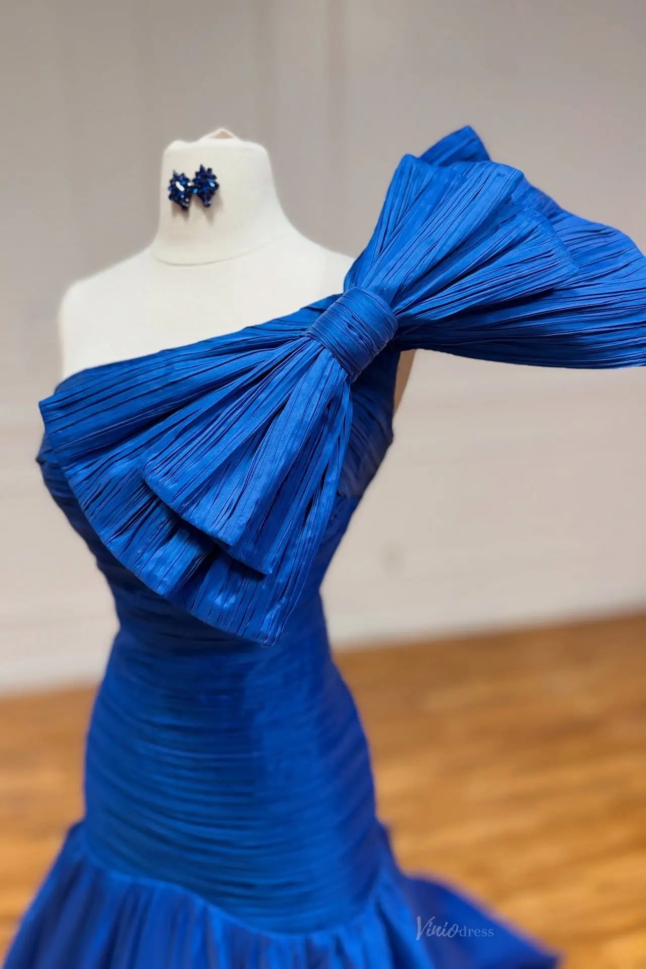 SS381-prom dresses 2026-Viniodress-Blue-Custom Size – Add Measurements in Cart-