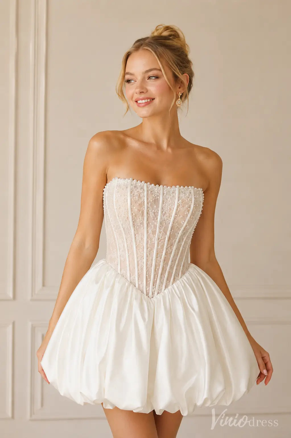 S26028-Homecoming Dresses 2026-Viniodress-Pink-Custom Size – Add Measurements in Cart-