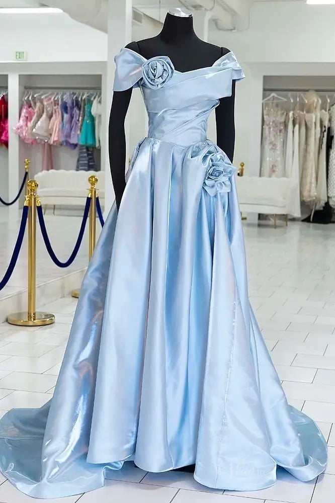 light blue off the shoulder prom dress Off-Shoulder Satin Ball Gown with Rosettes – AS103 – Viniodress Color:Beige 33.5 inches Color:Pear Pink Bzoinien Thin Crew Socks Homecoming dress