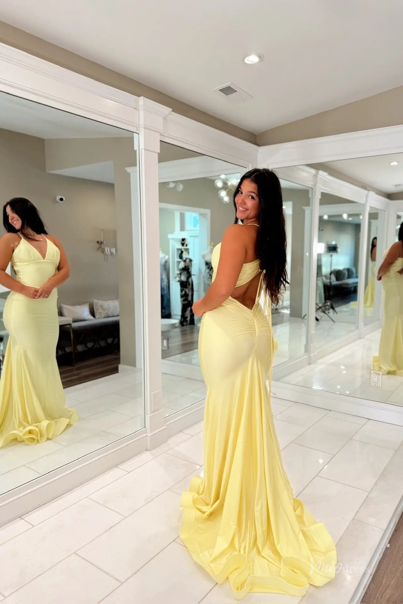 SS387-prom dresses 2026-Viniodress-Butter Yellow-Custom Size – Add Measurements in Cart-