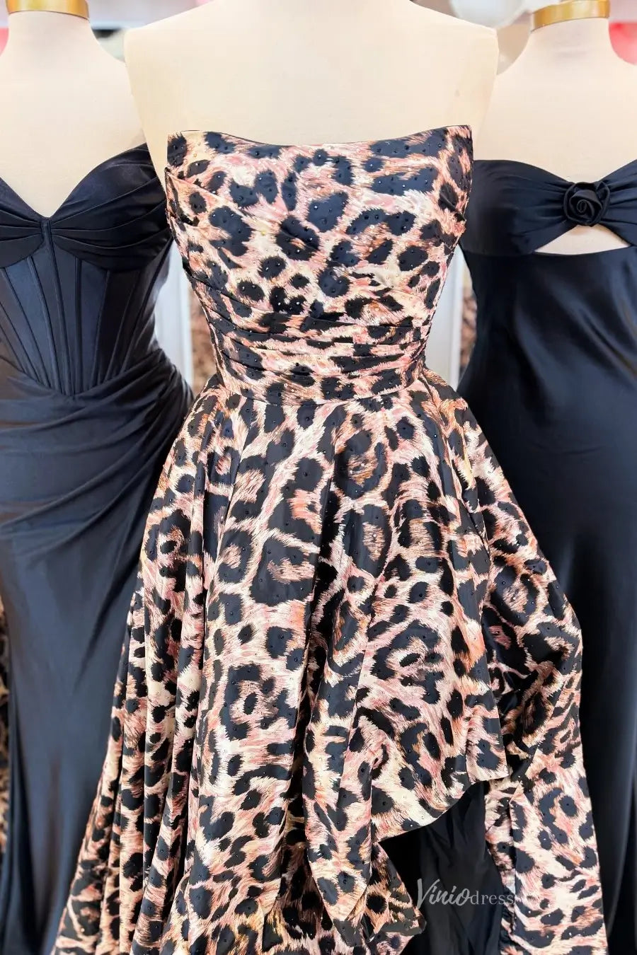 AS048-prom dresses 2026-Viniodress-Black-A-Custom Size