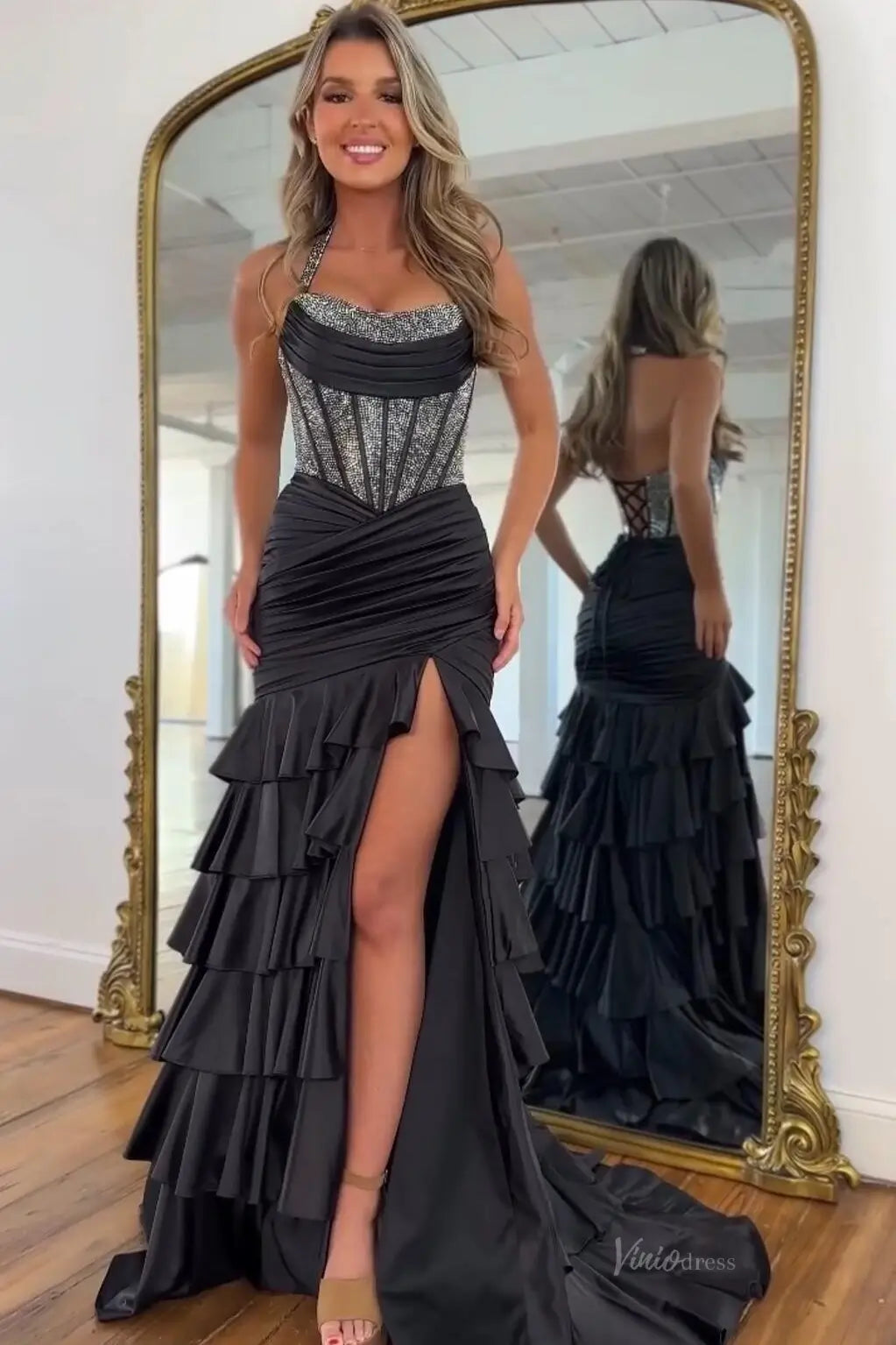 RF215-prom dresses 2026-Viniodress-Black-US 0-