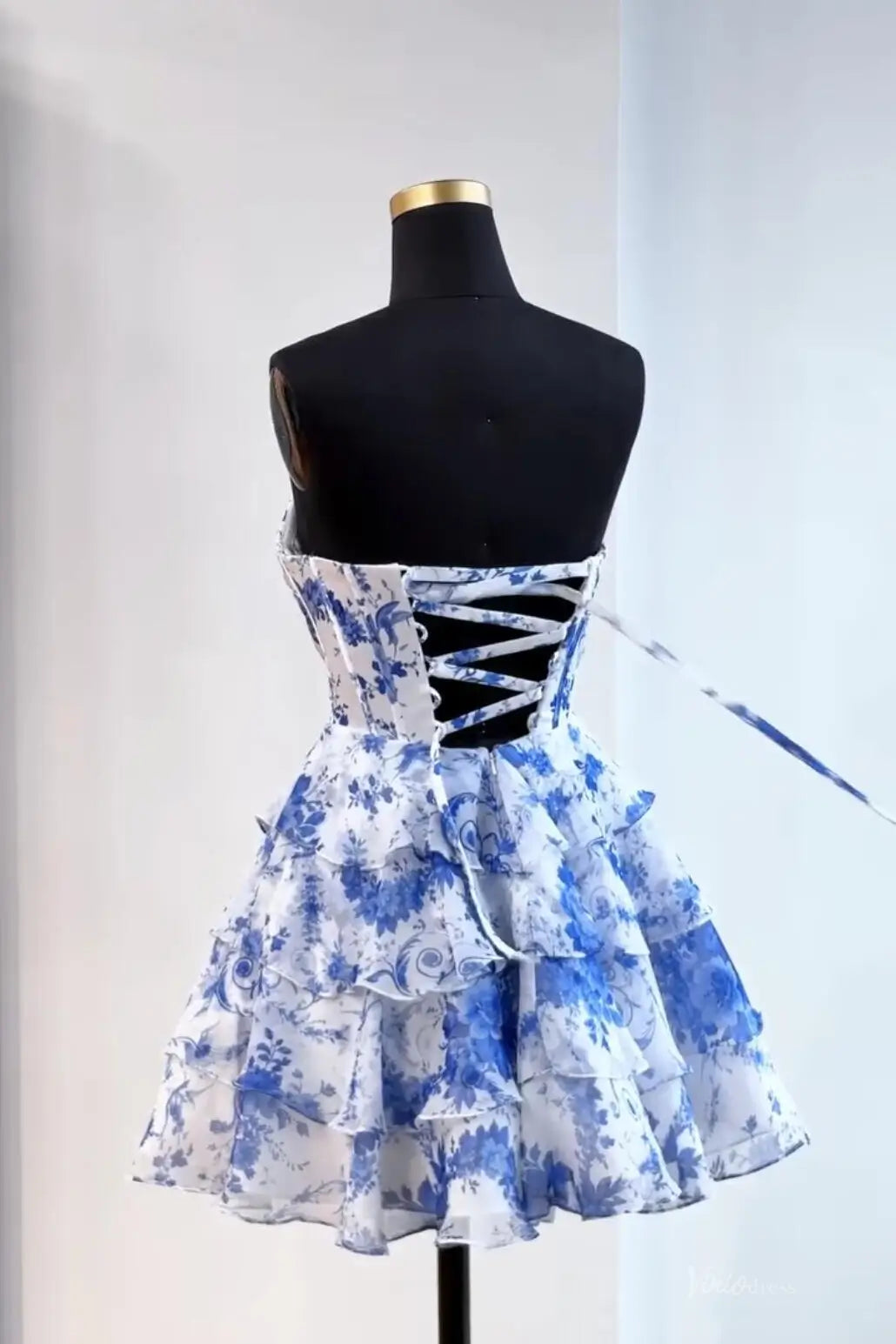 HF002-Homecoming Dresses 2026-Viniodress-Blue-Custom Size – Add Measurements in Cart-