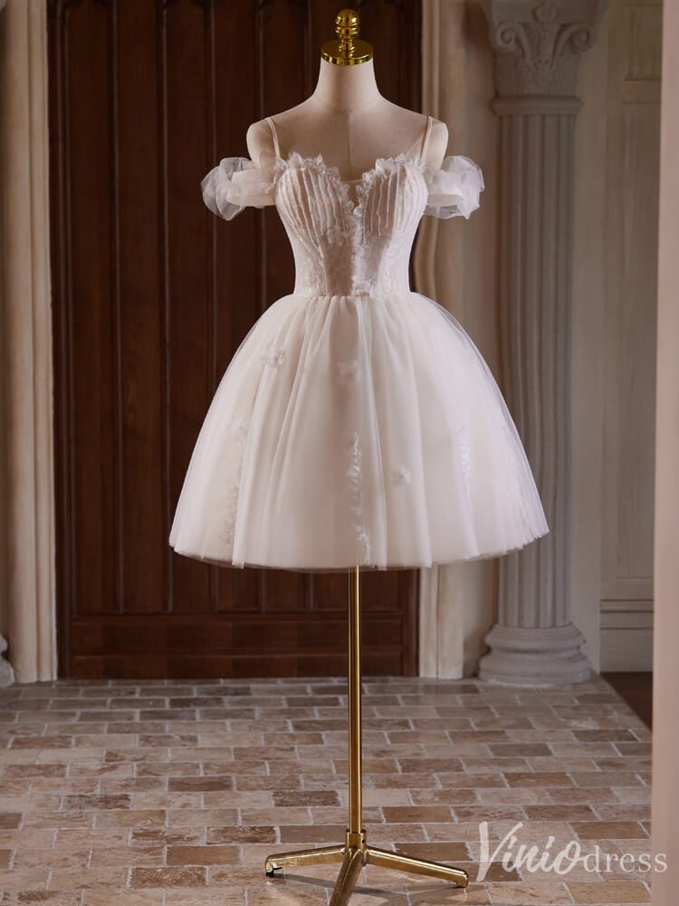 Champagne Beaded String Lace Homecoming Dresses Spaghetti Strap Gradua Viniodress Champagne Beaded String Lace Homecoming Dresses Spaghetti Strap Gradua Viniodress