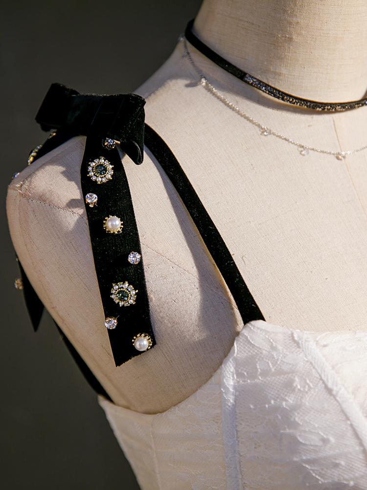 Champagne Lace Homecoming Dresses with Strap SD1366-Homecoming Dresses 2025 -VINIODRESS-US2-Champagne-