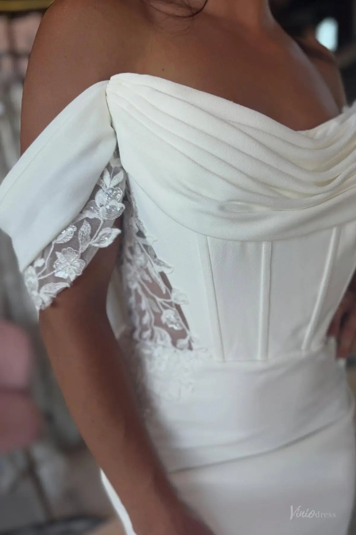 SL016-wedding dresses 2026-Viniodress-Ivory-Custom Size-