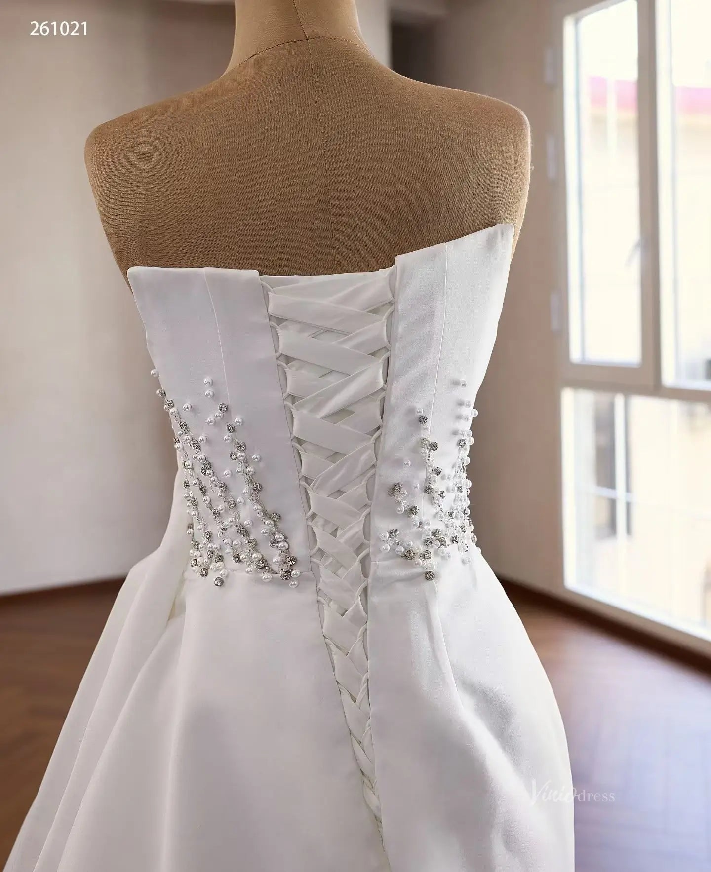 261021 80cm-wedding dresses 2026-Viniodress-Ivory-Custom Size – Add Measurements in Cart-
