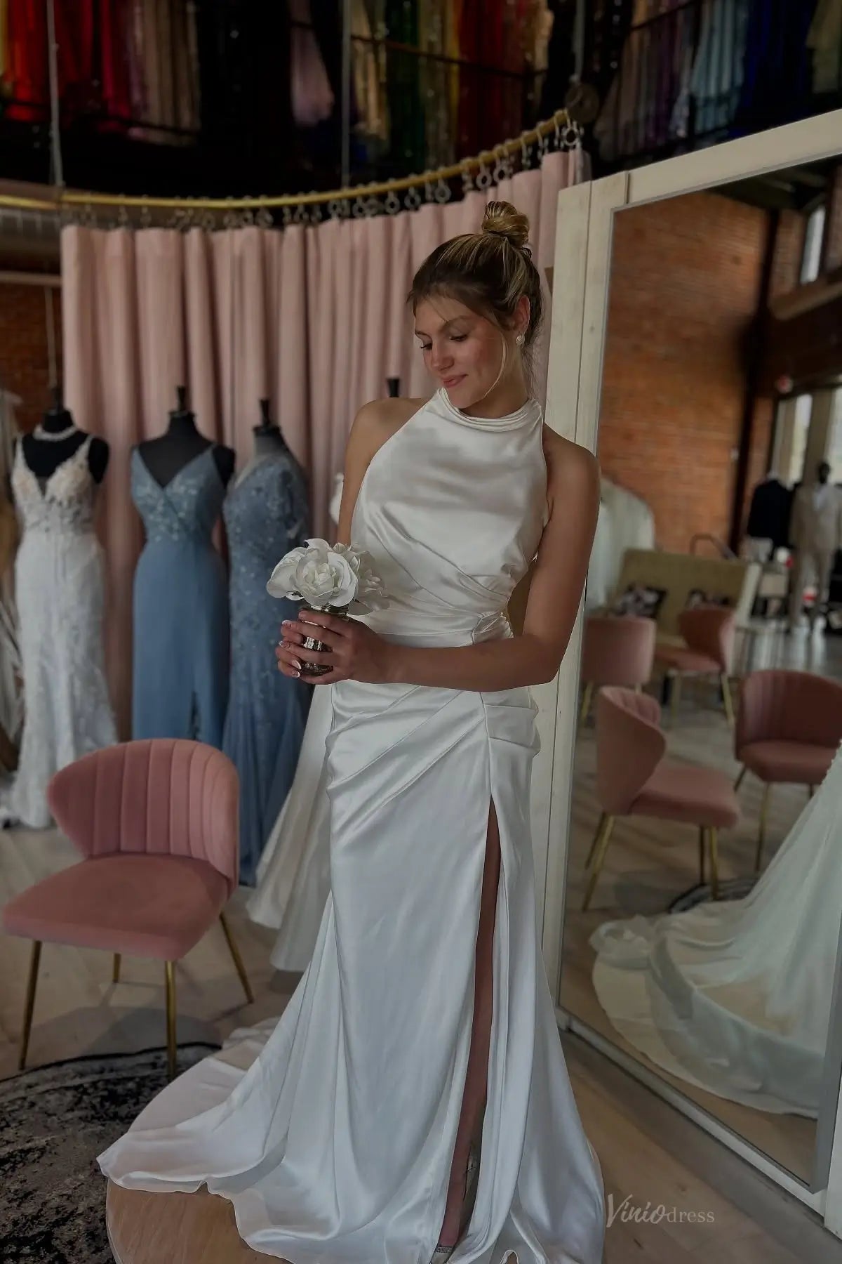 MN162-wedding dresses 2026-Viniodress-Ivory-Custom Size-