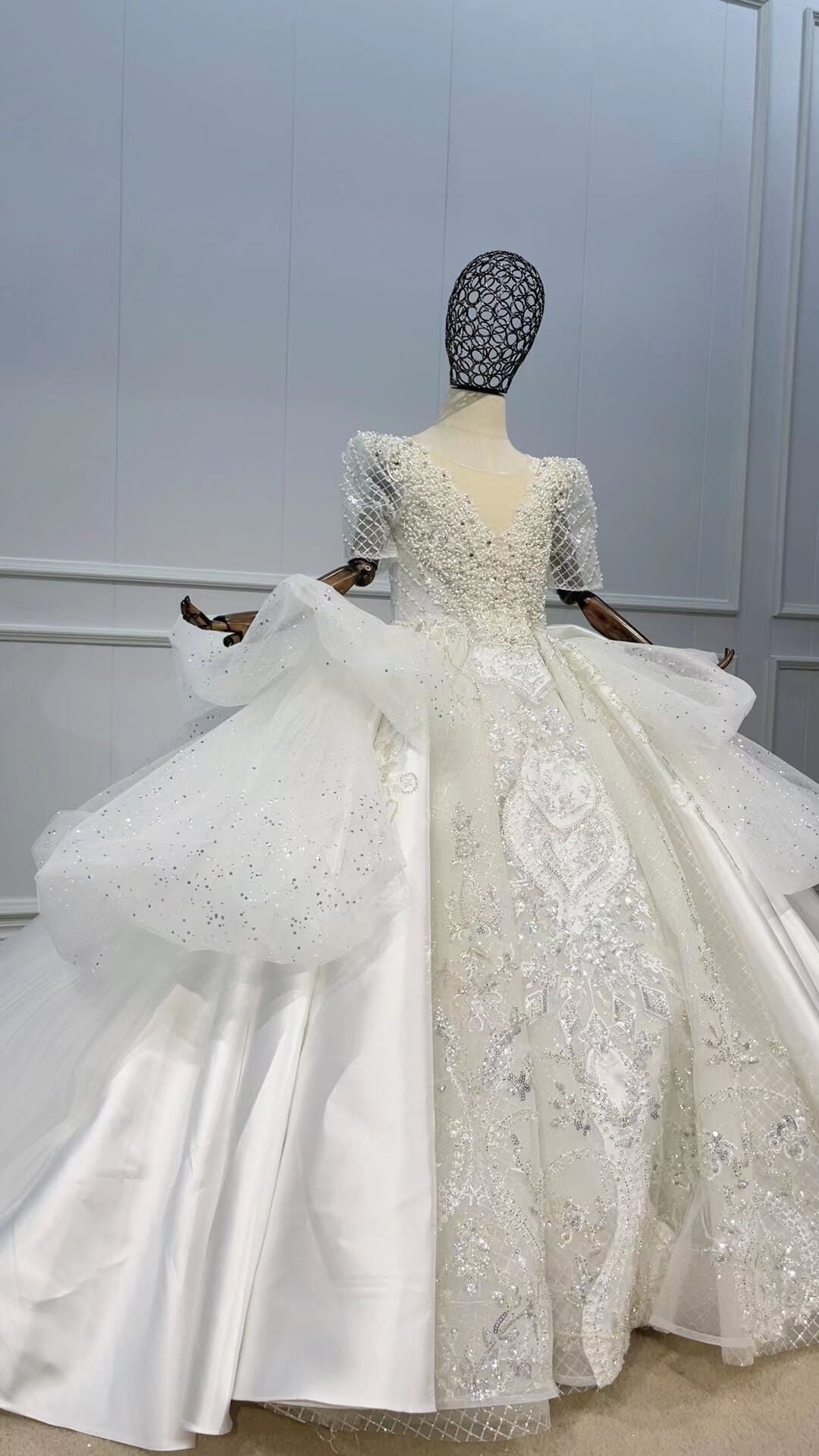 Luxury Cinderella Ball Gown Little Girls Pageant Dress 51006  Viniodress