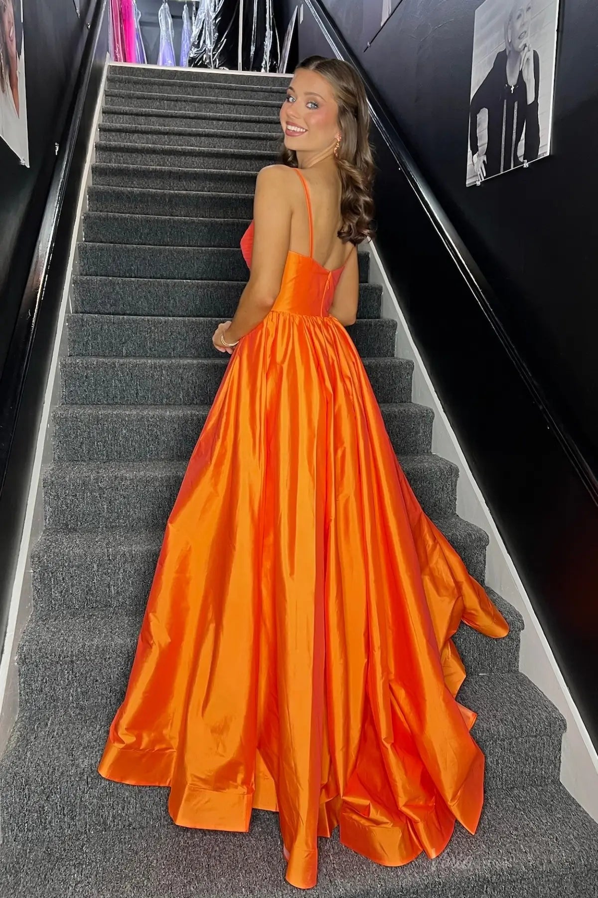 AS078不转-prom dresses 2026-Viniodress-Orange-Custom Size-