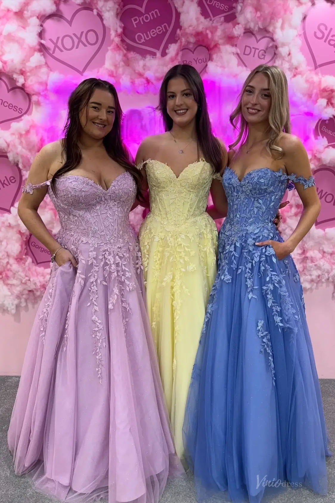 TU019-prom dresses 2026-Viniodress-Lilac-Custom Size-