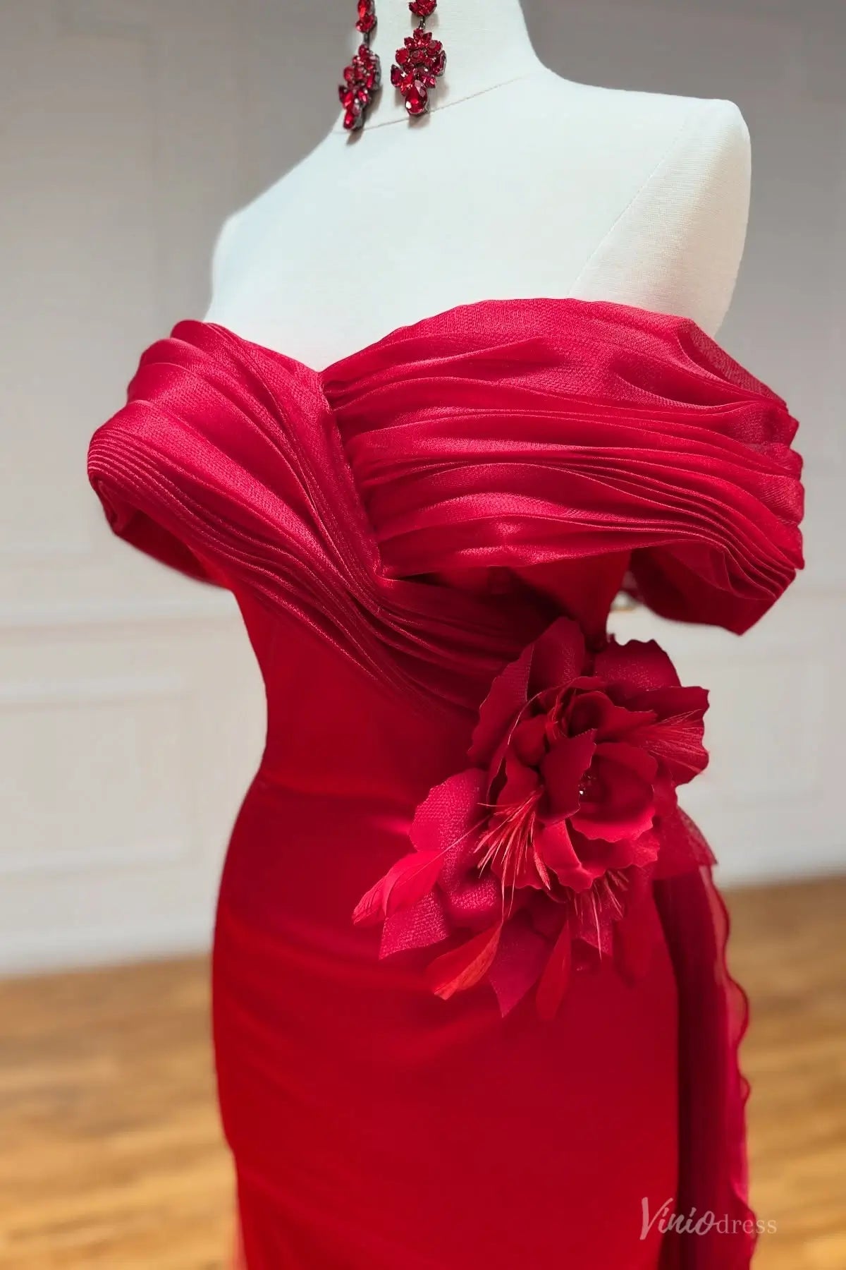 MM005-Evening Dresses 2026-Viniodress-Red-Custom Size-