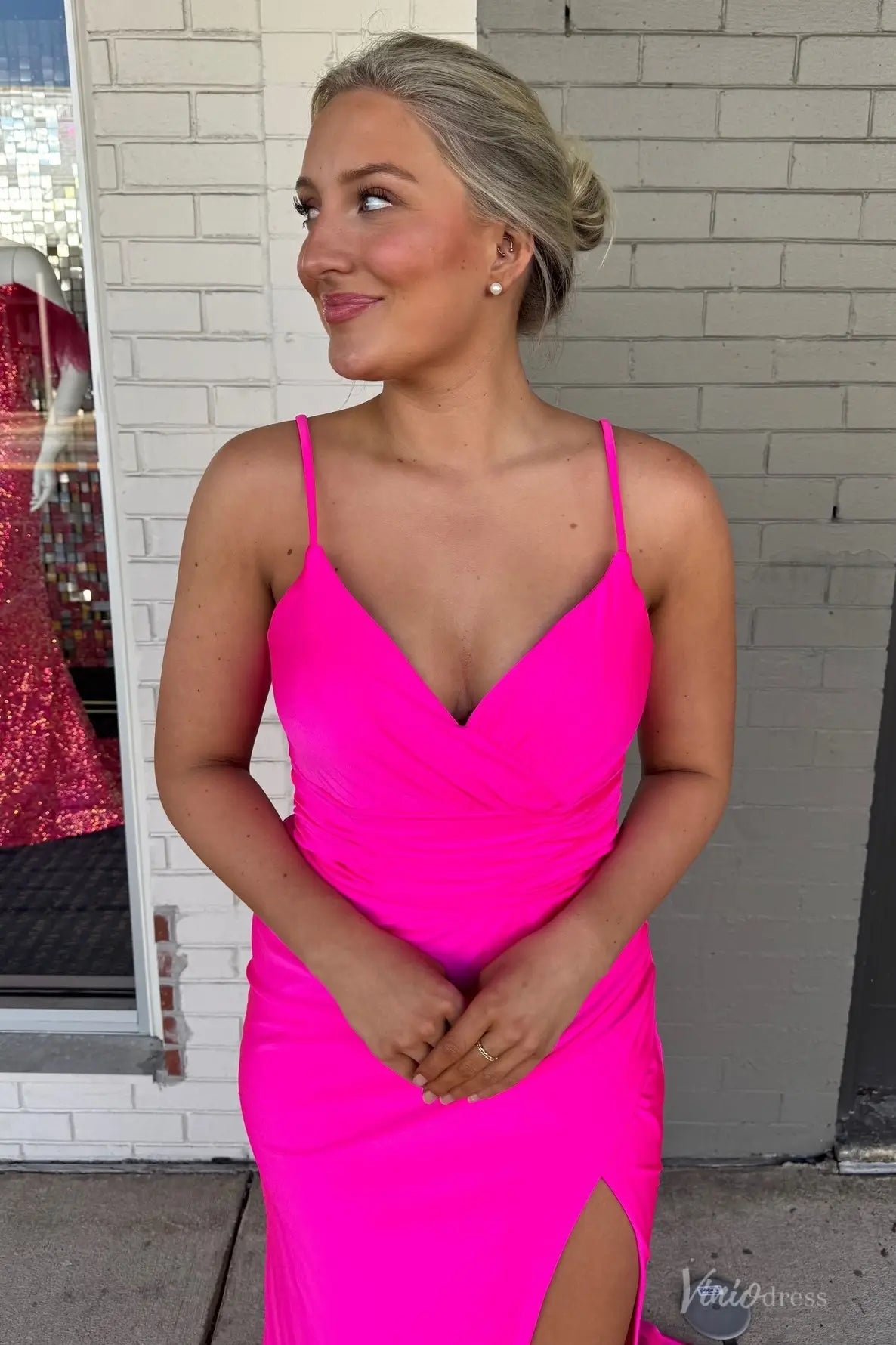 SS304-prom dresses 2026-Viniodress-Fuchsia-Custom Size-