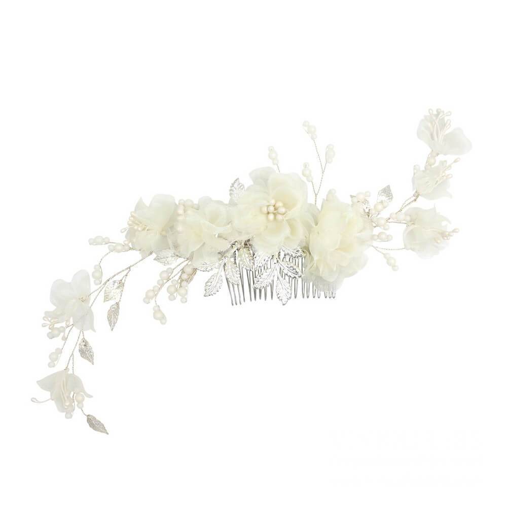 Bohemian Style 3D Floral Hair Combs AC1228-Headpieces 2025 -Viniodress-Comb-