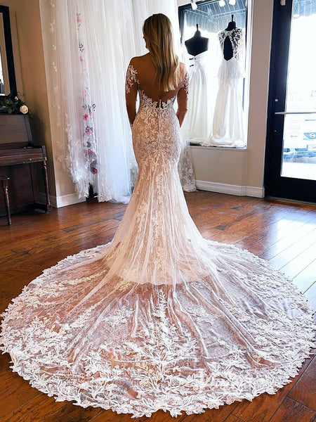 http://viniodresses.com/cdn/shop/products/long-sleeve-modern-lace-mermaid-wedding-dress-with-long-train-vw2117-wedding-dresses-viniodress-2_grande.jpg?v=1669450534