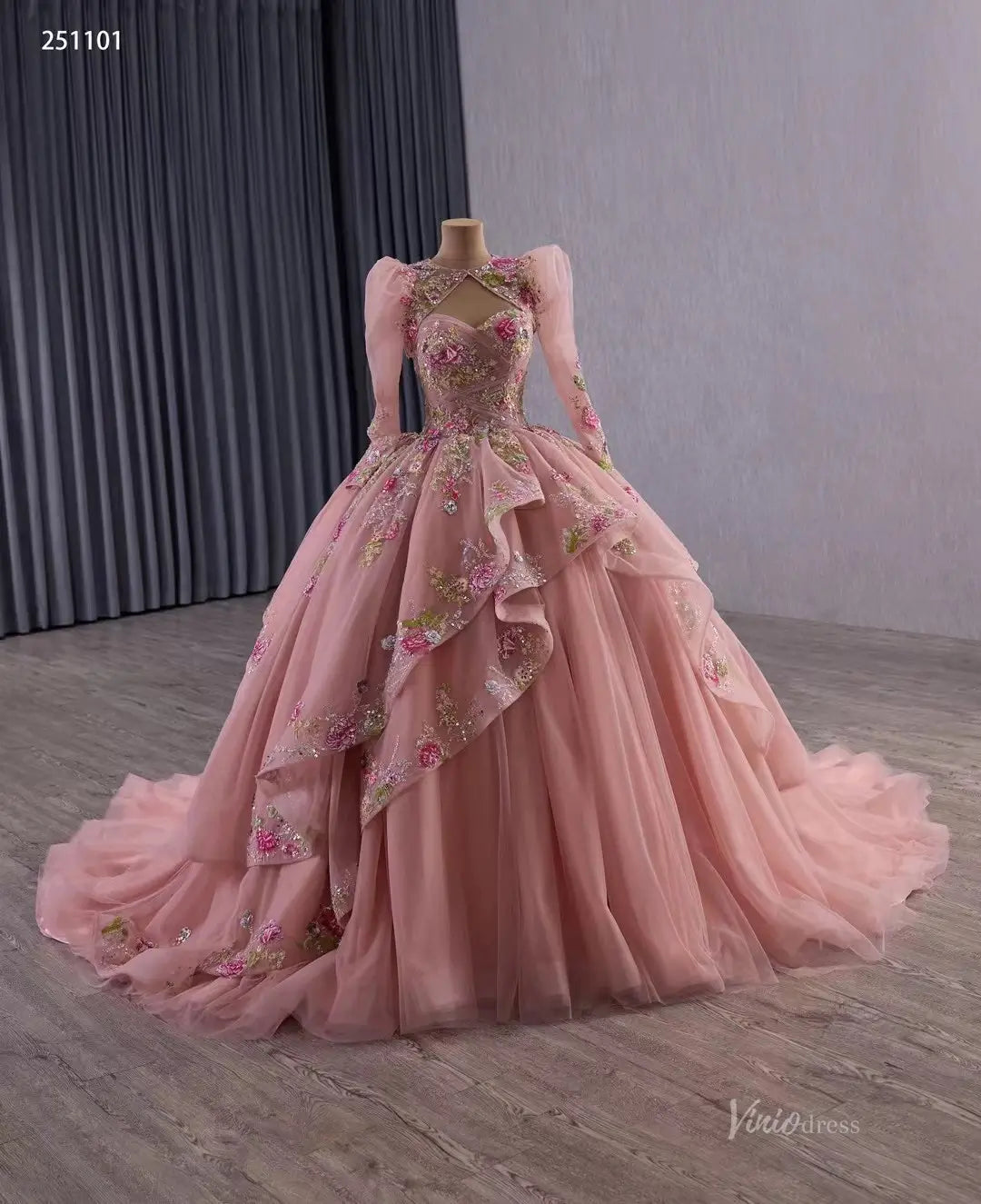 251101-wedding dresses 2026-Viniodress-Ivory-Custom Size-