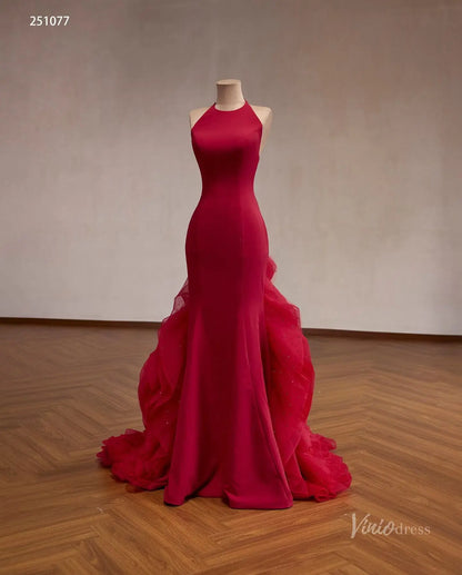Robe de soirée en dentelle champagne, manches longues, avec jupe perlée et paillettes, robe de bal, 20092