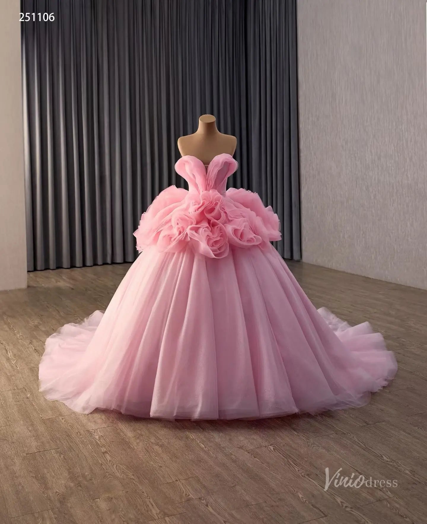 251106-Quinceanera Dresses 2026-Viniodress-Pink-Custom Size – Add Measurements in Cart-
