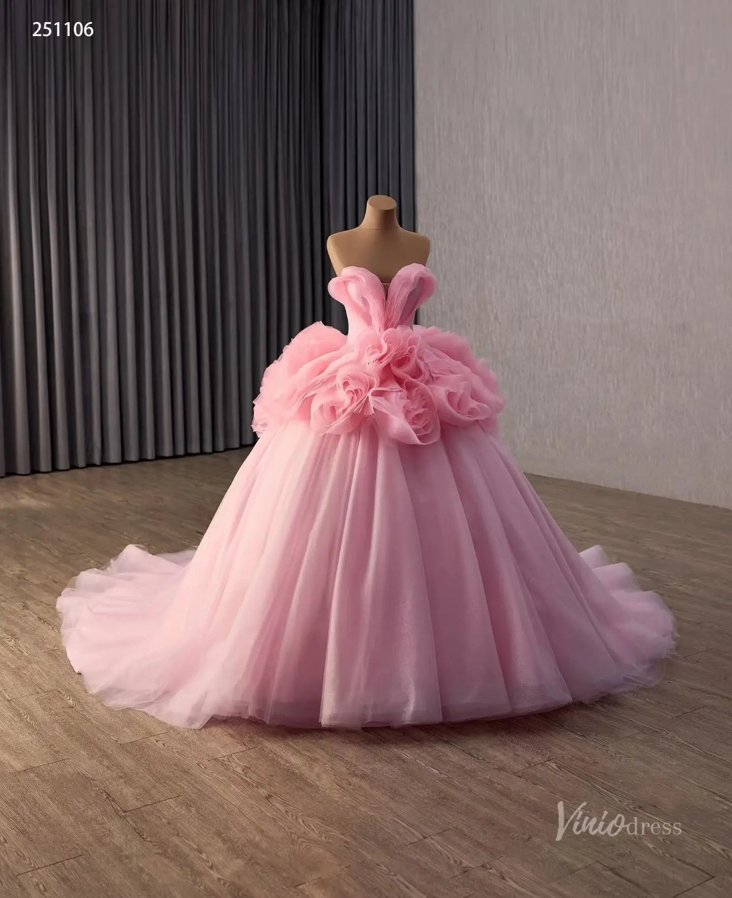 251106-Quinceanera Dresses 2026-Viniodress-Pink-Custom Size – Add Measurements in Cart-