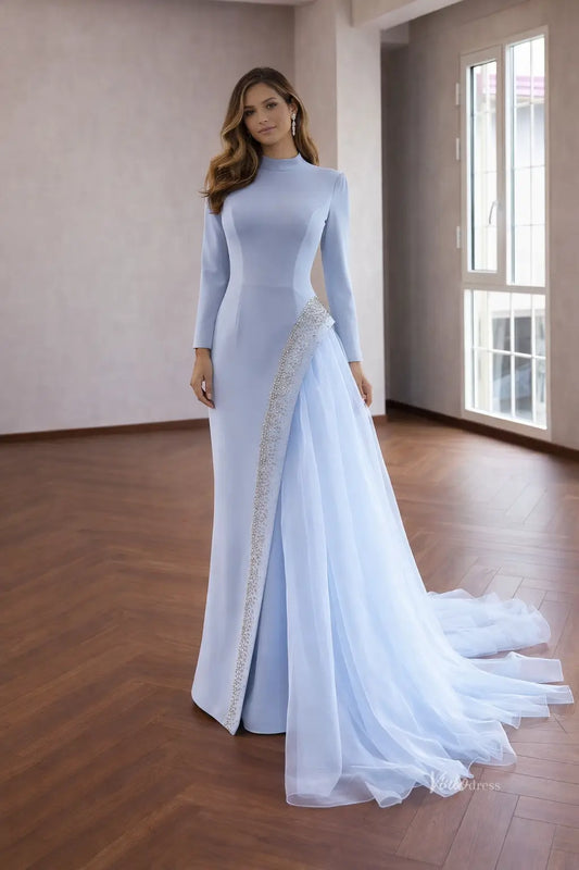 261037-Evening Dresses 2026-Viniodress-Light Blue-Custom Size – Add Measurements in Cart-