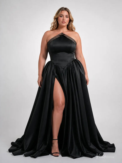 AS106-Prom Dresses 2026-Viniodress-Black-Custom Size – Add Measurements in Cart-