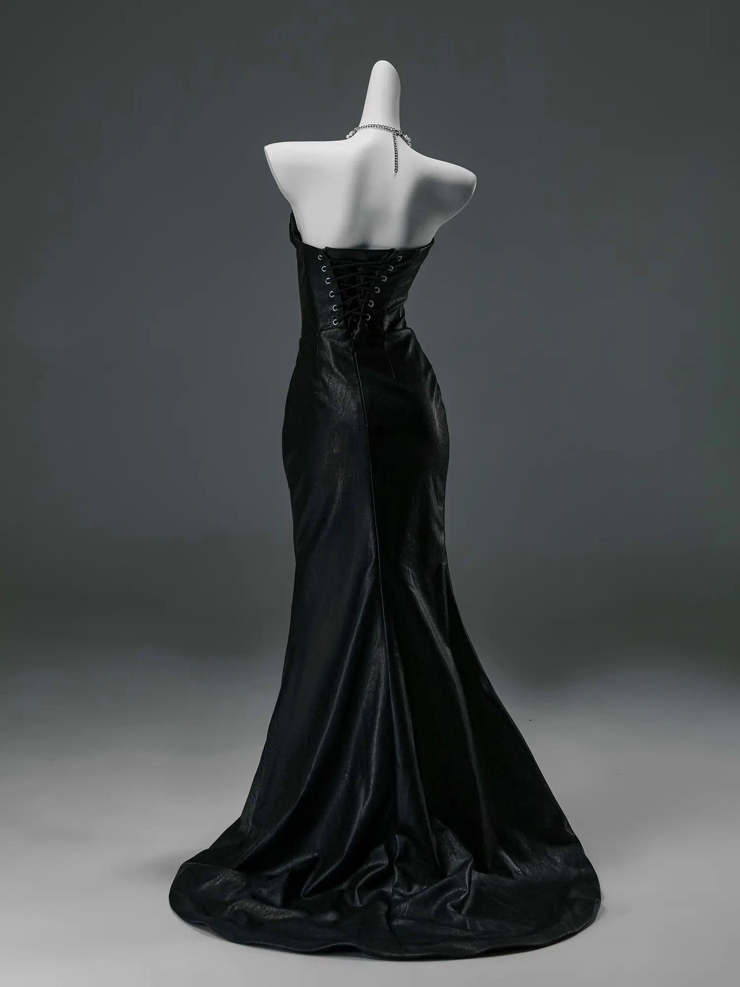 Black Strapless Satin Prom Dresses with Sweetheart Neckline & Ruched Bodice - CQ0134-Couture Gown 2025 -Viniodress-Black-Custom Size-