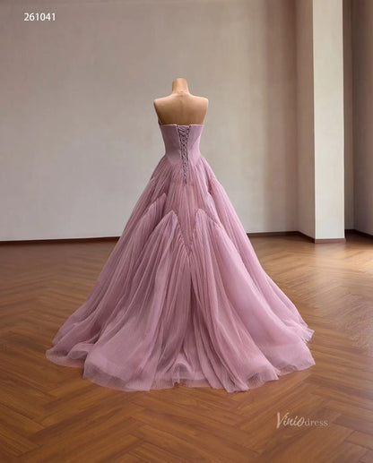 261041 20cm-Quinceanera Dresses 2026-Viniodress-Dusty Rose-Custom Size – Add Measurements in Cart-