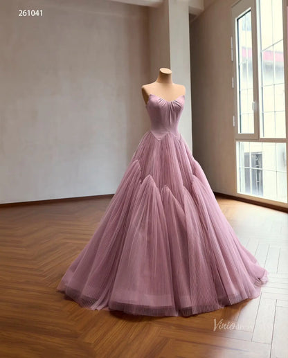 261041 20cm-Quinceanera Dresses 2026-Viniodress-Dusty Rose-Custom Size – Add Measurements in Cart-