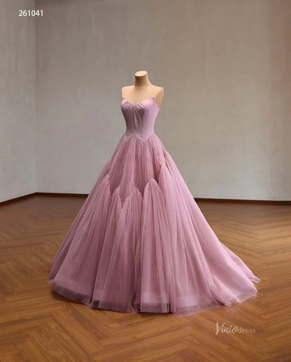 261041 20cm-Quinceanera Dresses 2026-Viniodress-Dusty Rose-Custom Size – Add Measurements in Cart-