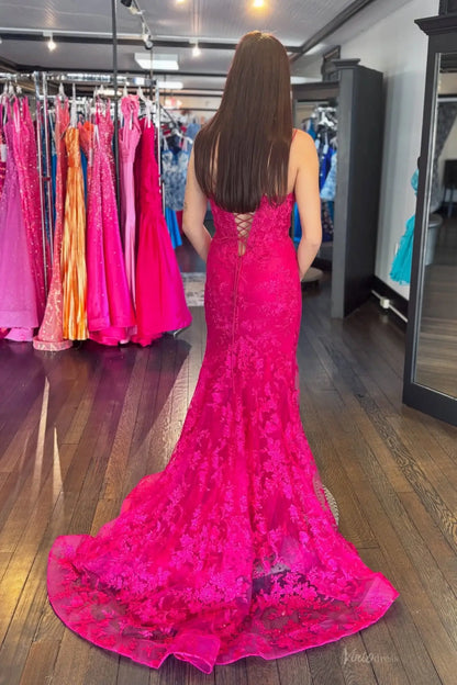 LP034-Prom Dresses 2026-Viniodress-Fuchsia-Custom Size-