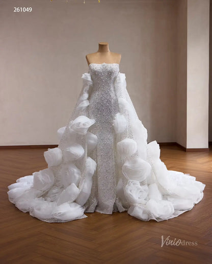 261049 80cm-wedding dresses 2026-Viniodress-Ivory-Custom Size – Add Measurements in Cart-