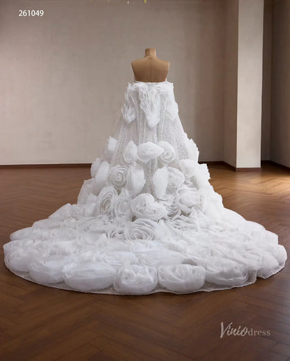 261049 80cm-wedding dresses 2026-Viniodress-Ivory-Custom Size – Add Measurements in Cart-