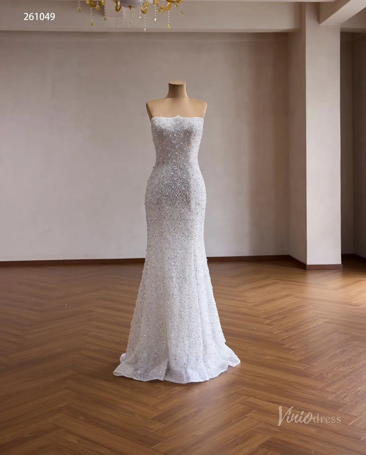 261049 80cm-wedding dresses 2026-Viniodress-Ivory-Custom Size – Add Measurements in Cart-