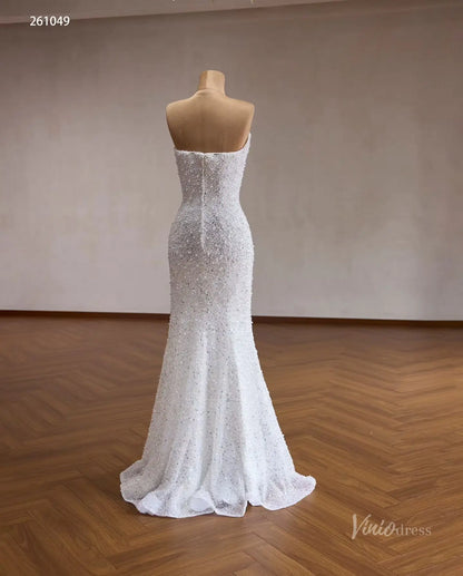 261049 80cm-wedding dresses 2026-Viniodress-Ivory-Custom Size – Add Measurements in Cart-