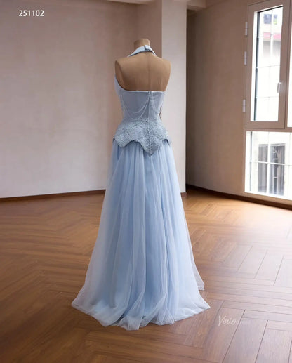 251102-Pageant Dress 2026-Viniodress-Light Blue-Custom Size – Add Measurements in Cart-