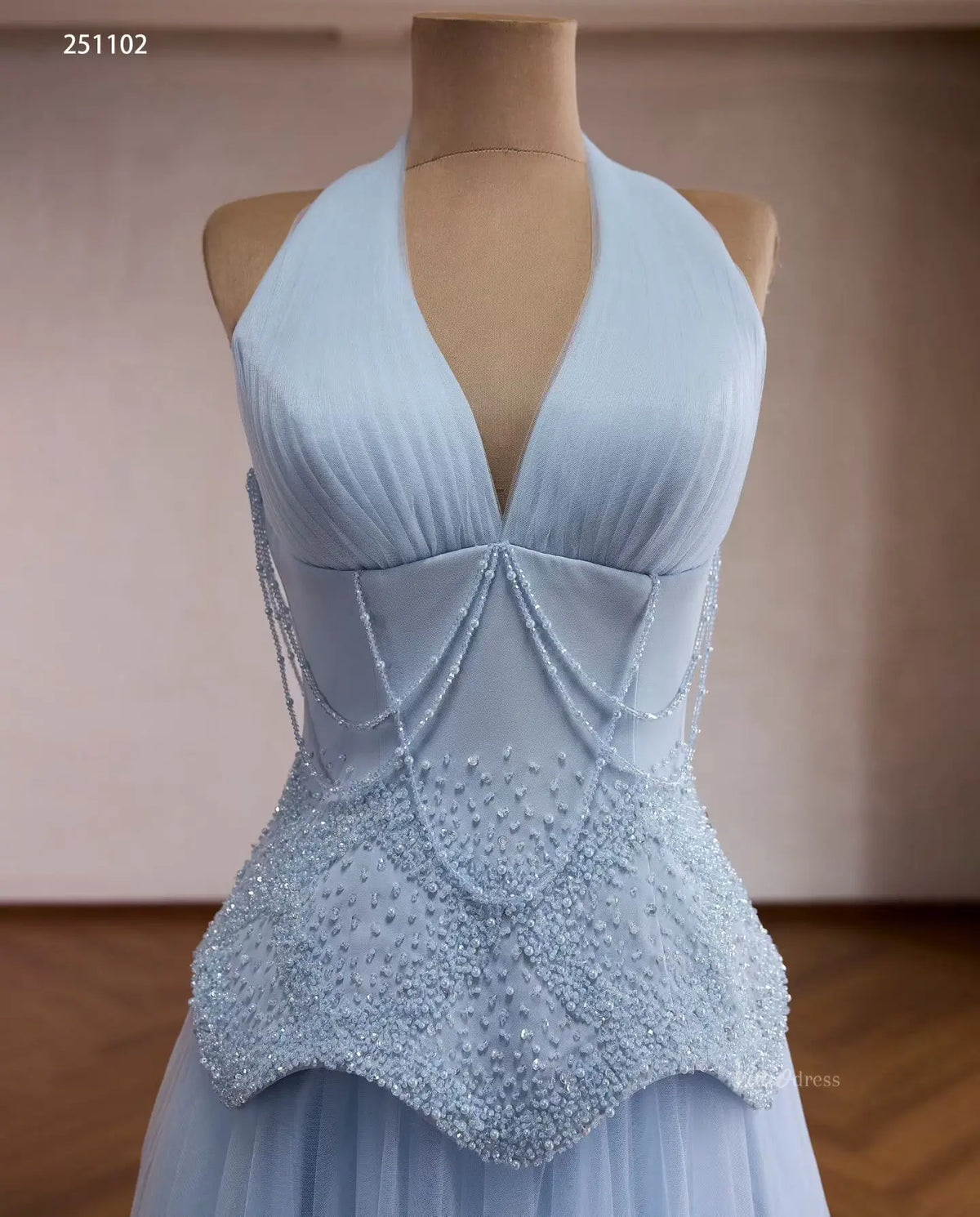 251102-Pageant Dress 2026-Viniodress-Light Blue-Custom Size – Add Measurements in Cart-