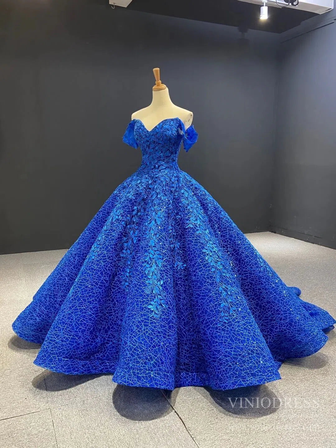 Light Blue Sweet 16 Dress Vintage Quinceanera Dress 66601 viniodress-Quinceanera Dresses 2025 -Viniodress-Light Blue-Custom Size-