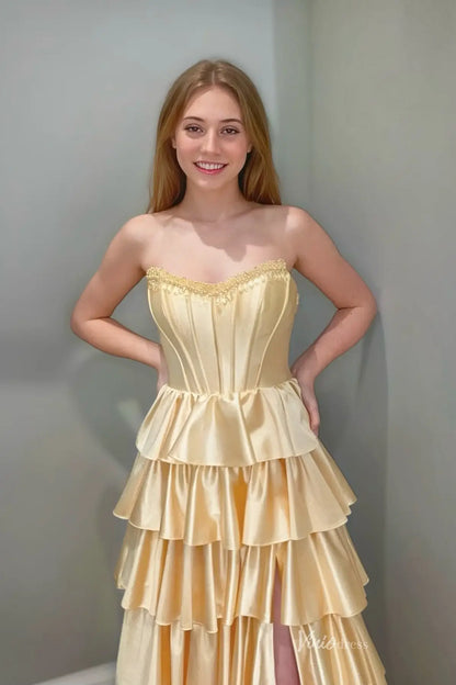RF404-prom dresses 2026-Viniodress-Light Gold-Custom Size-