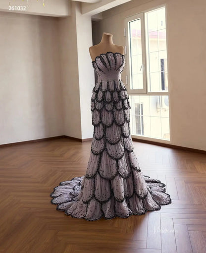 261032 60cm-wedding dresses 2026-Viniodress-Black-Custom Size – Add Measurements in Cart-