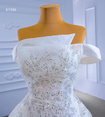 Off the Shoulder Removable Overskirt Wedding Dresses 67336-wedding dresses 2025 -Viniodress-As Picture-Custom Size-