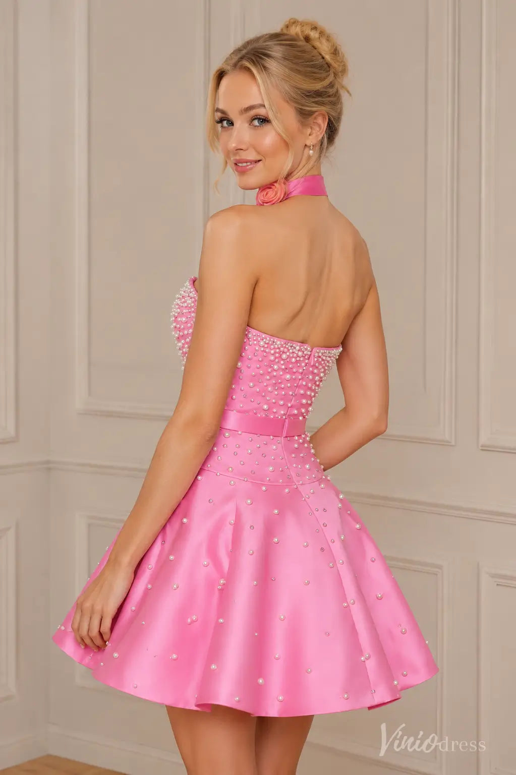 S26077-Homecoming Dresses 2026-Viniodress-Black-Custom Size – Add Measurements in Cart-