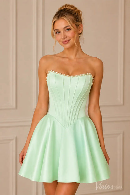 S26075-Homecoming Dresses 2026-Viniodress-Mint-Custom Size – Add Measurements in Cart-