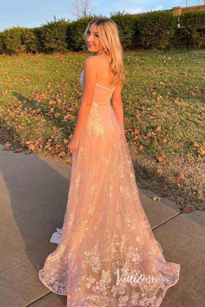 Pink Sweetheart Neck Prom Dresses Mermaid Evening Dress FD3263-prom dresses 2025 -Viniodress-Pink-Custom Size-