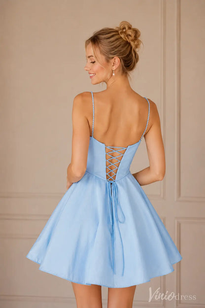S26034-Homecoming Dresses 2026-Viniodress-Light Blue-Custom Size – Add Measurements in Cart-