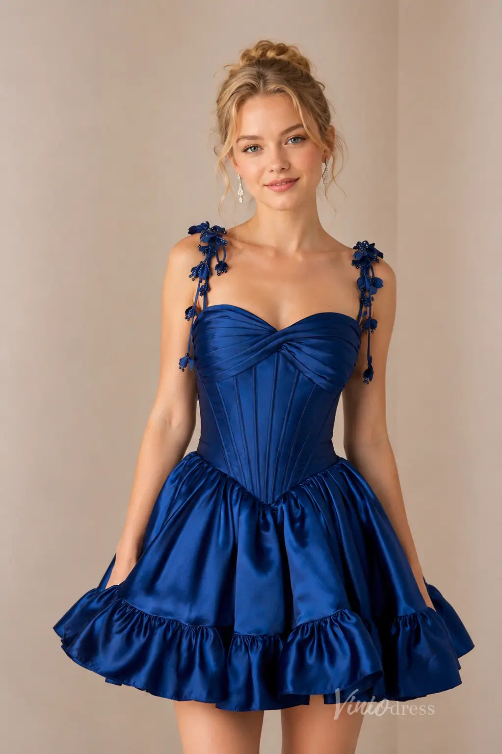 S26019-Homecoming Dresses 2026-Viniodress-Ivory-Custom Size – Add Measurements in Cart-