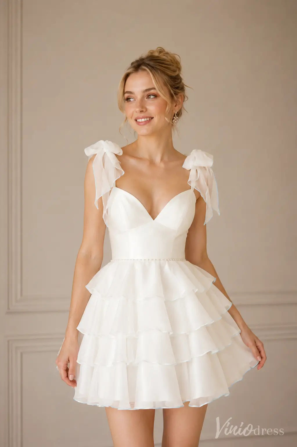 S26031-Homecoming Dresses 2026-Viniodress-Pink-Custom Size – Add Measurements in Cart-