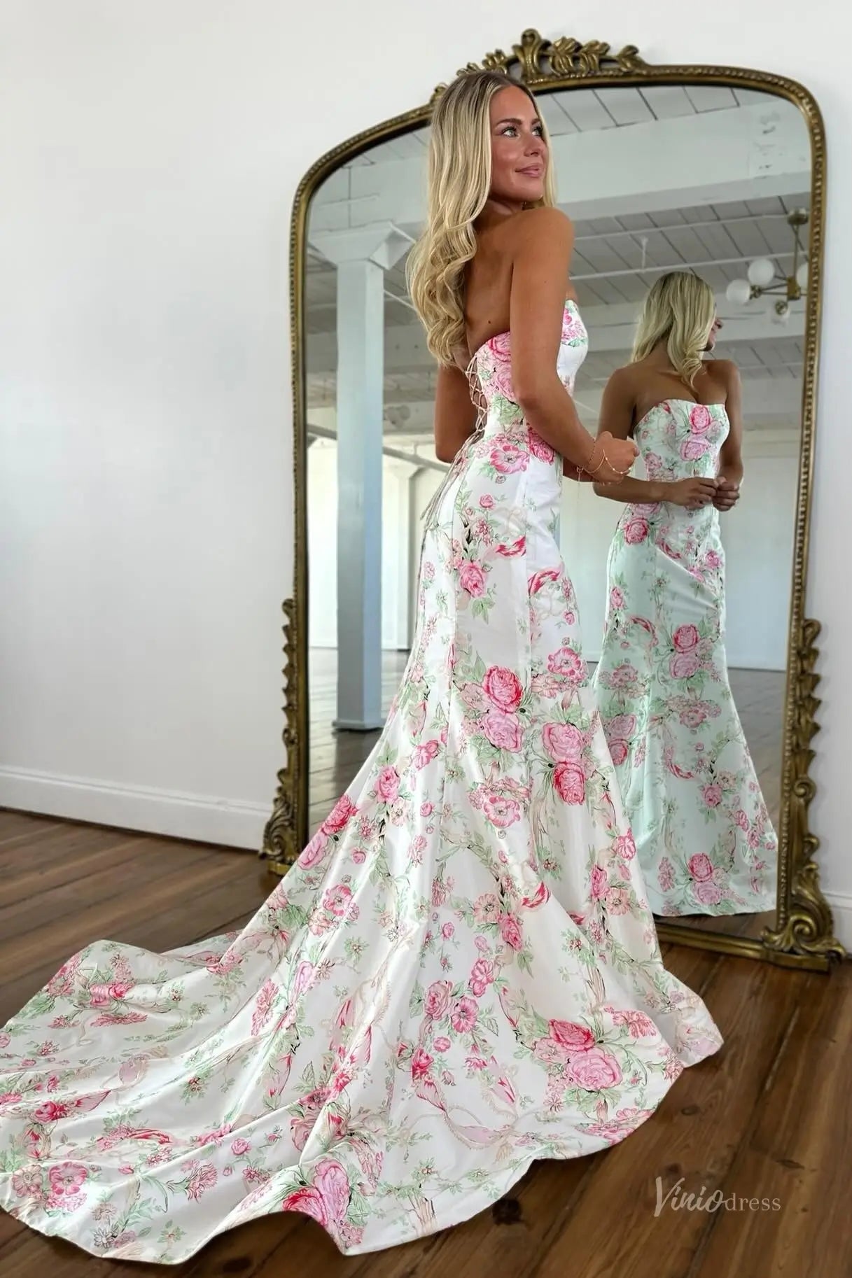 SS391-prom dresses 2026-Viniodress-Pink-Custom Size – Add Measurements in Cart-