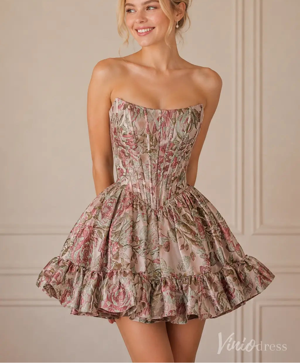 Jacquard Homecoming Dresses 2026