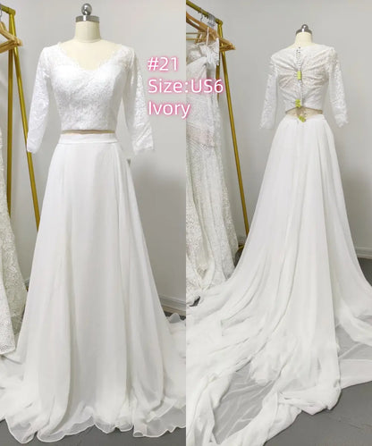 Sample Dress – Special Offer for Prom, Weddings & Formal Events (Limited Stock)-Prom Dresses 2026-Viniodress-#21-US6-Ivory-Limit one buy/No Refund-