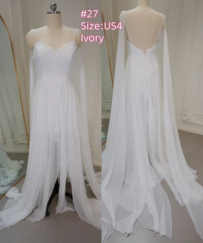 Sample Dress – Special Offer for Prom, Weddings & Formal Events (Limited Stock)-Prom Dresses 2026-Viniodress-#27-US4-Ivory-Limit one buy/No Refund-
